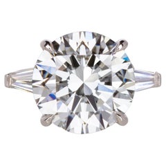 Exceptional Type 2A GIA Certified 5 Carat Round Brilliant Cut Diamond