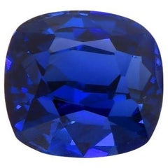 Exceptional Untreated 1.53 carat Royal Blue Sapphire (Swiss Certified)