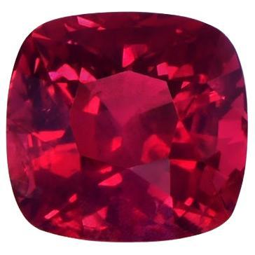 Exceptional Untreated 2.03ct Mozambique Pigeon's Blood Ruby, Swiss Certified
