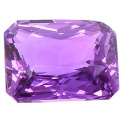 Eccezionale zaffiro rosa-viola non trattato da 2,07 carati, certificato svizzero