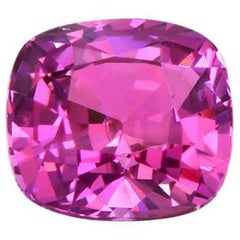 Eccezionale zaffiro rosa di Ceylon non trattato da 2,24 carati (certificato svizzero)