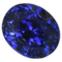 Eccezionale zaffiro blu reale non trattato da 3,09 carati - Certificato svizzero