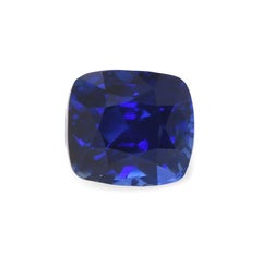 Exceptional Untreated Royal Blue Sapphire - 1.65 carats, Swiss Certified