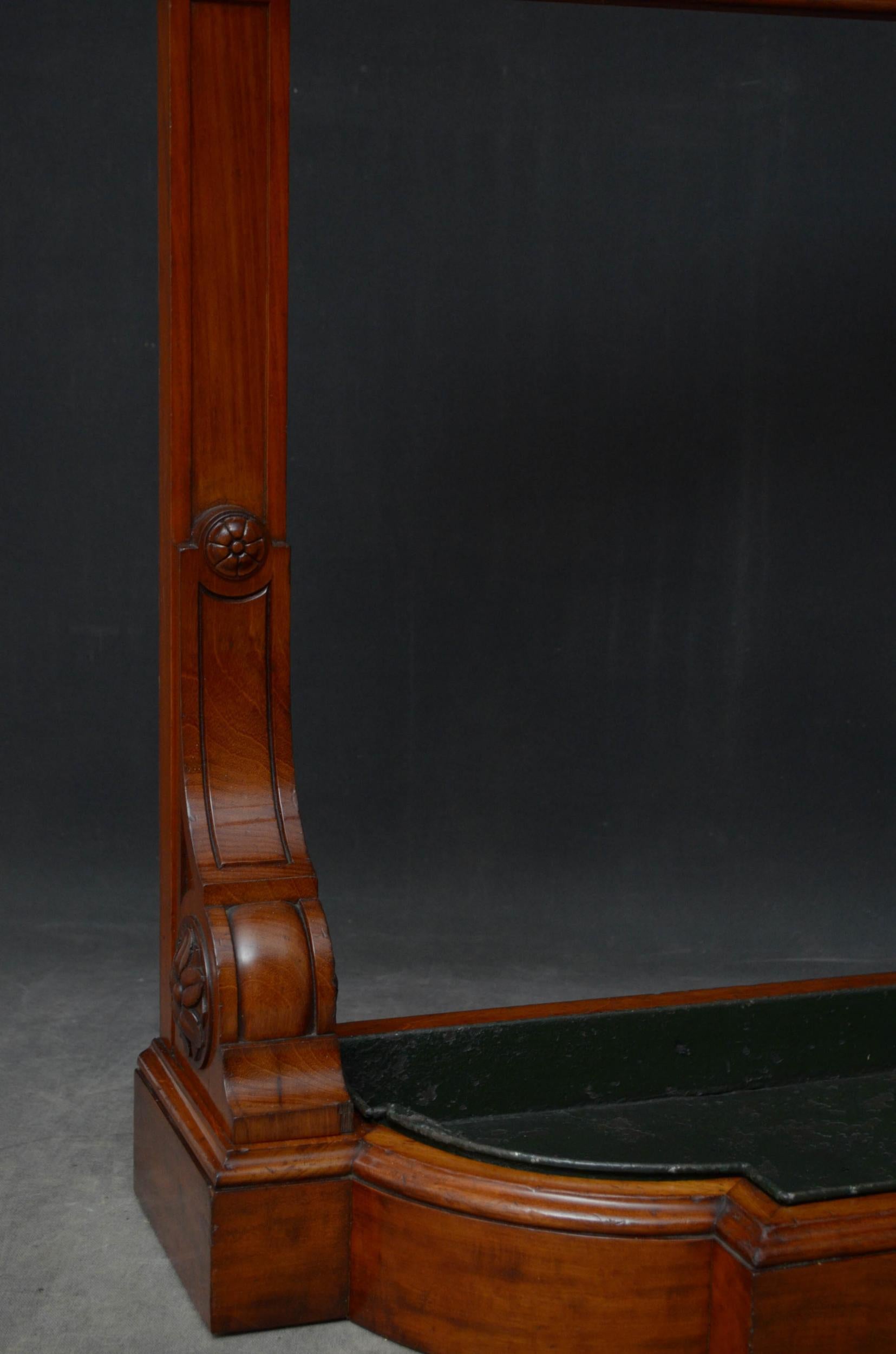 Exceptional Victorian Mahogany Hall Stand 5