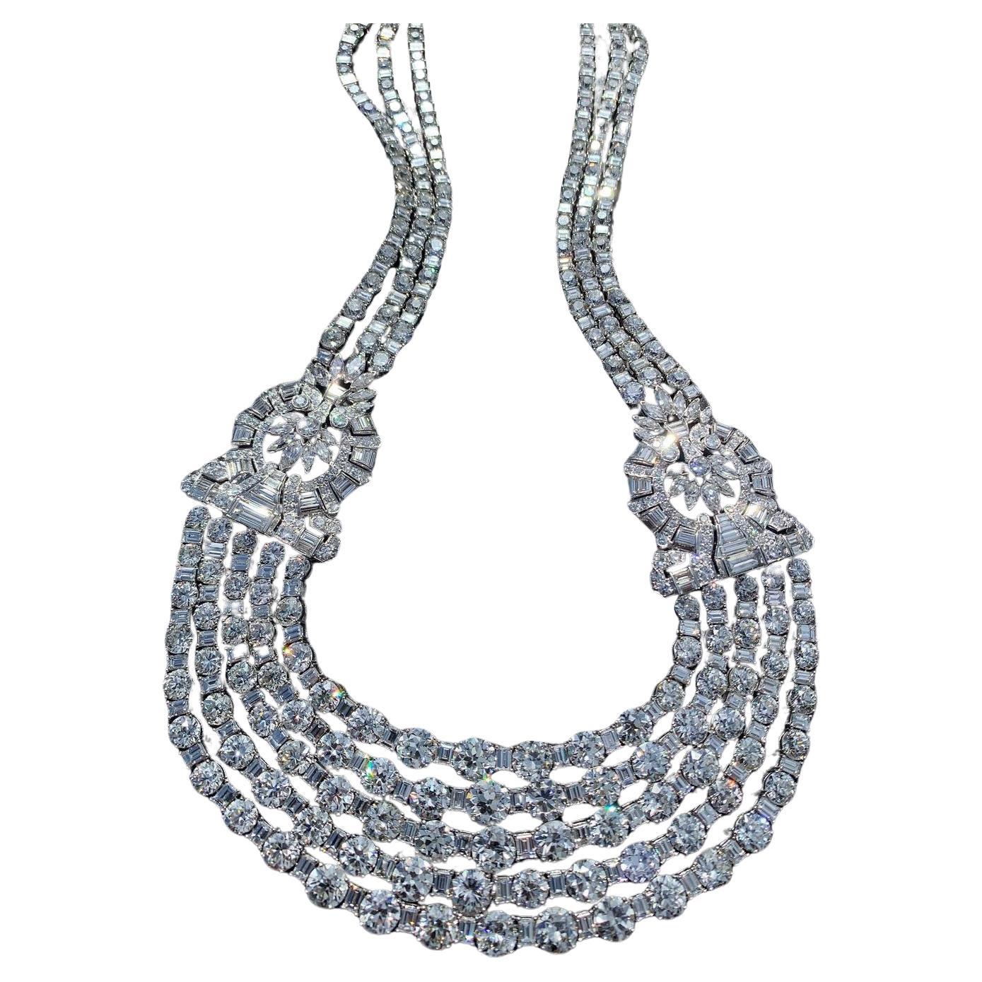 Platinum necklaces for sale hotsell