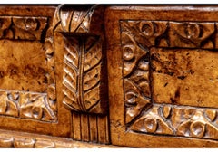 Exceptional Vintage Jacobean Style Library Table