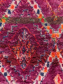 Exceptional Vintage Moroccan Beni M'Tir Carpet Curated By Breuckelen Berber