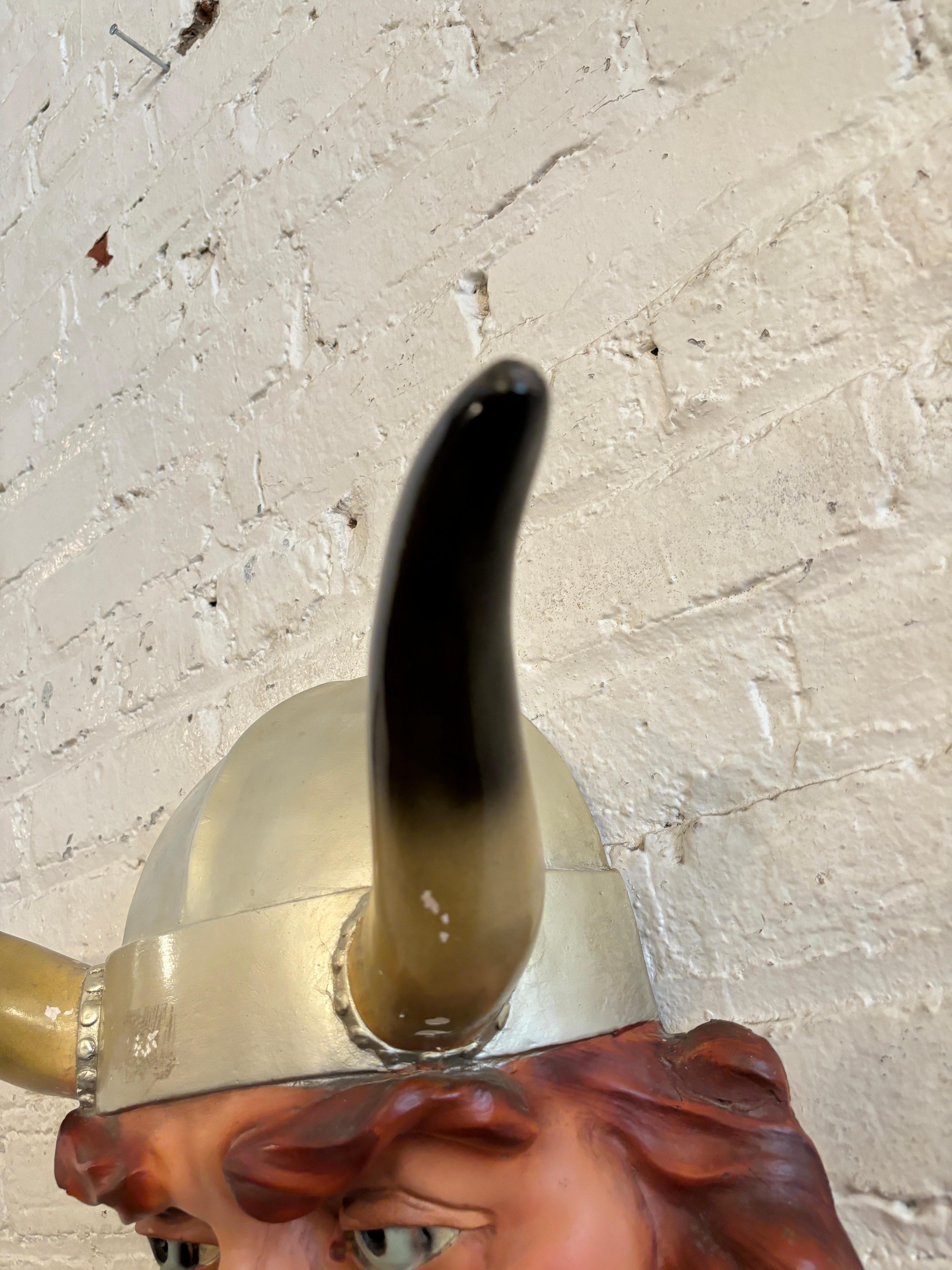 Außergewöhnlicher Viking-Kopf im Vintage-Stil im Angebot 4