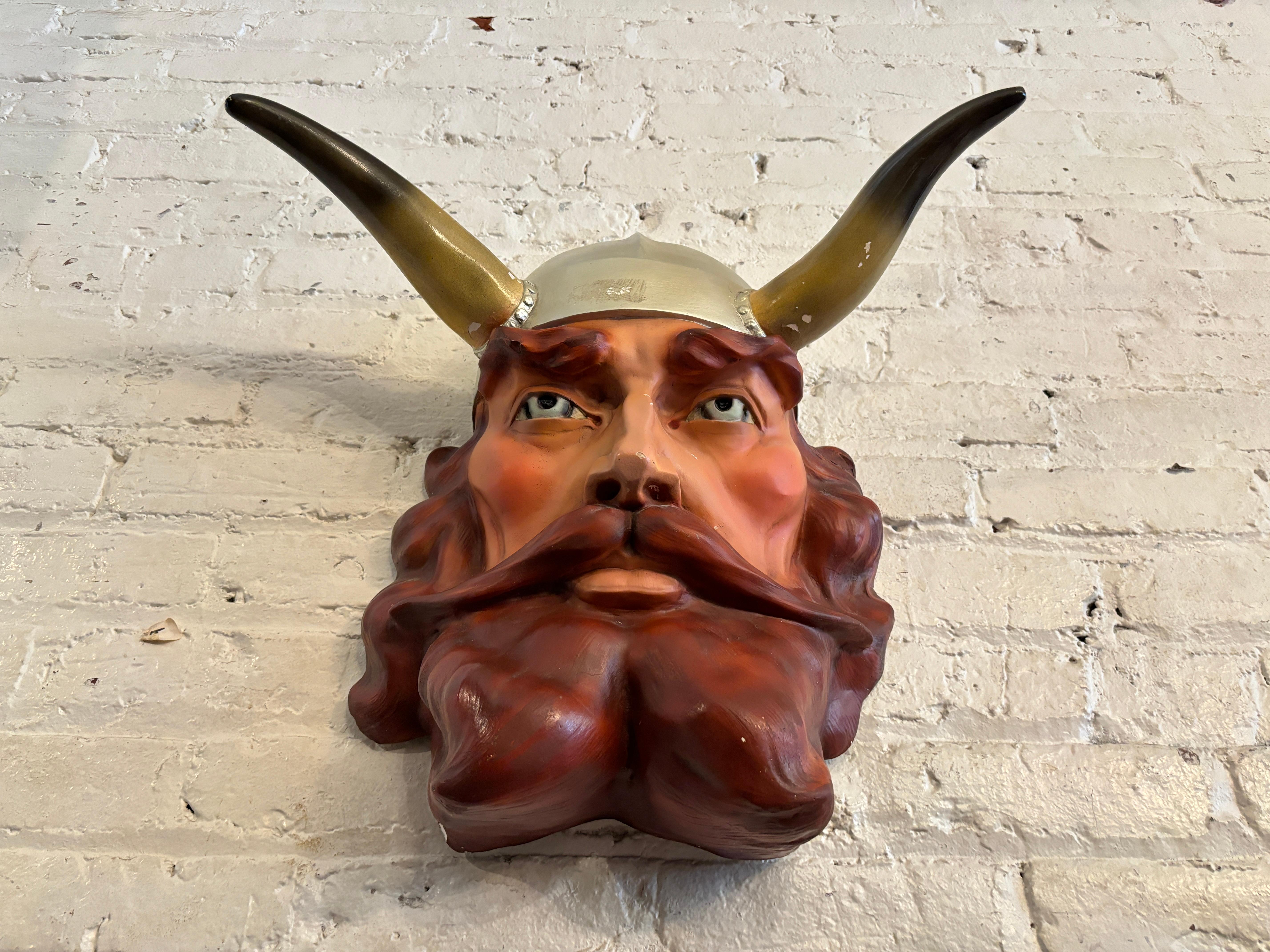 Außergewöhnlicher Viking-Kopf im Vintage-Stil im Angebot 8