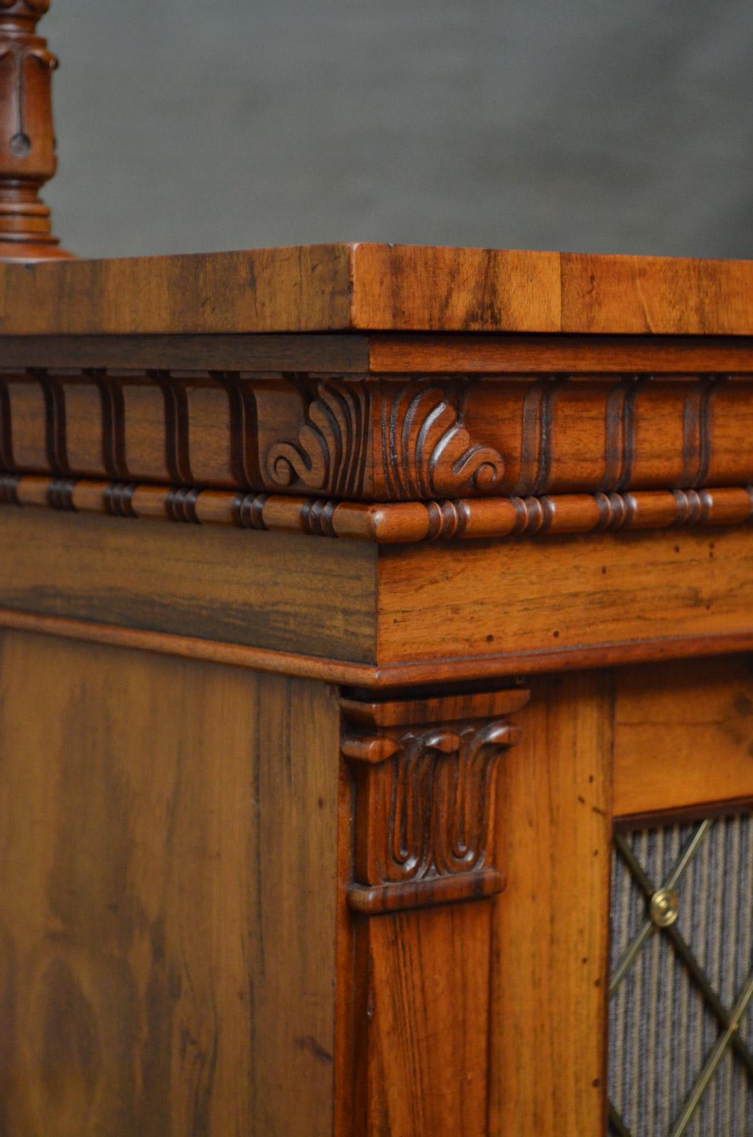 Exceptional William IV Coromandel Chiffonier For Sale 3