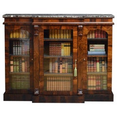 Exceptional William IV Rosewood Bookcase