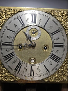 Exceptional William & Mary Marquetry Longcase Clock by Joseph Windmills London