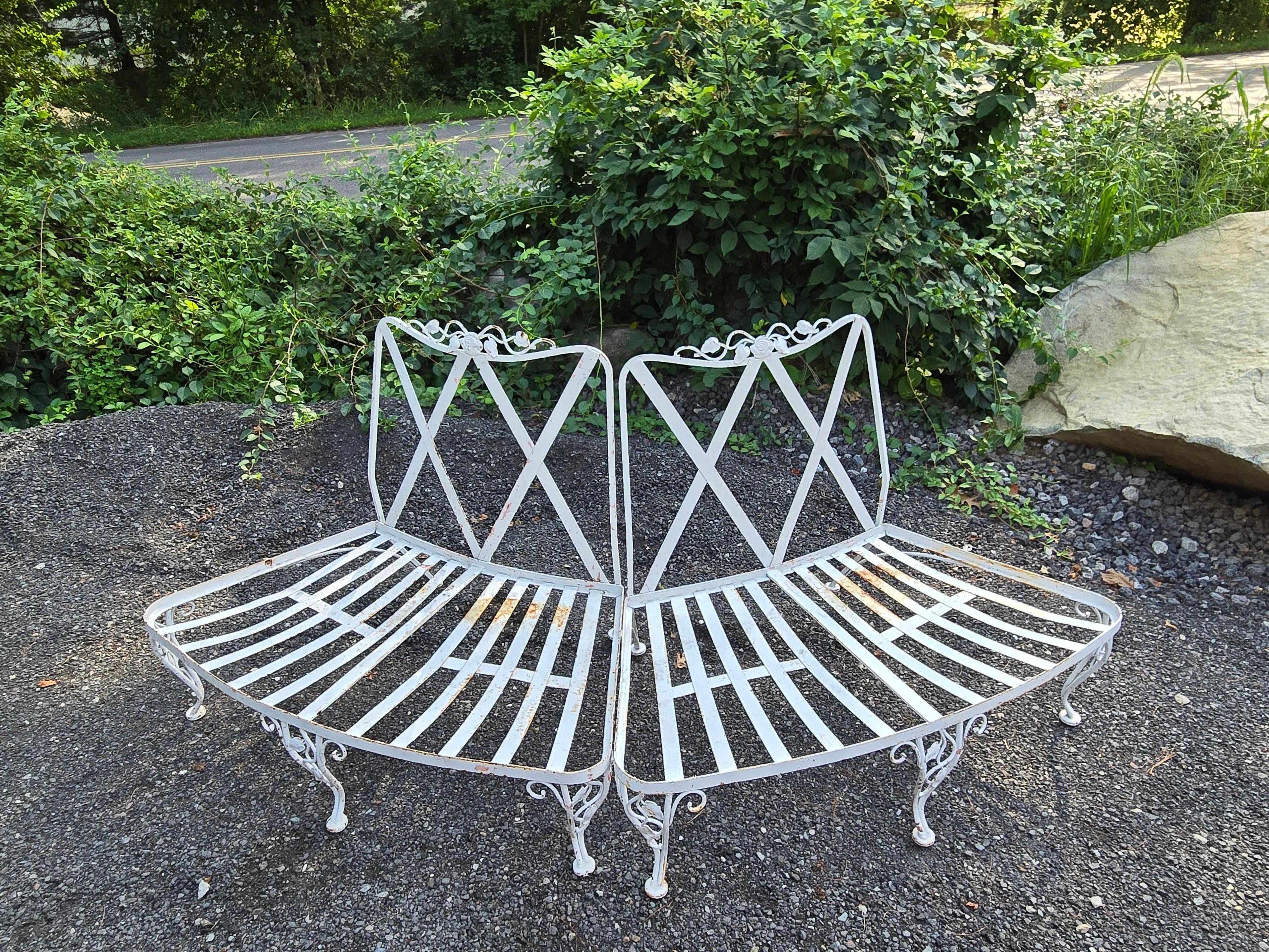 Woodard Wrought Iron Outdoor Patio Furniture For Sale 4