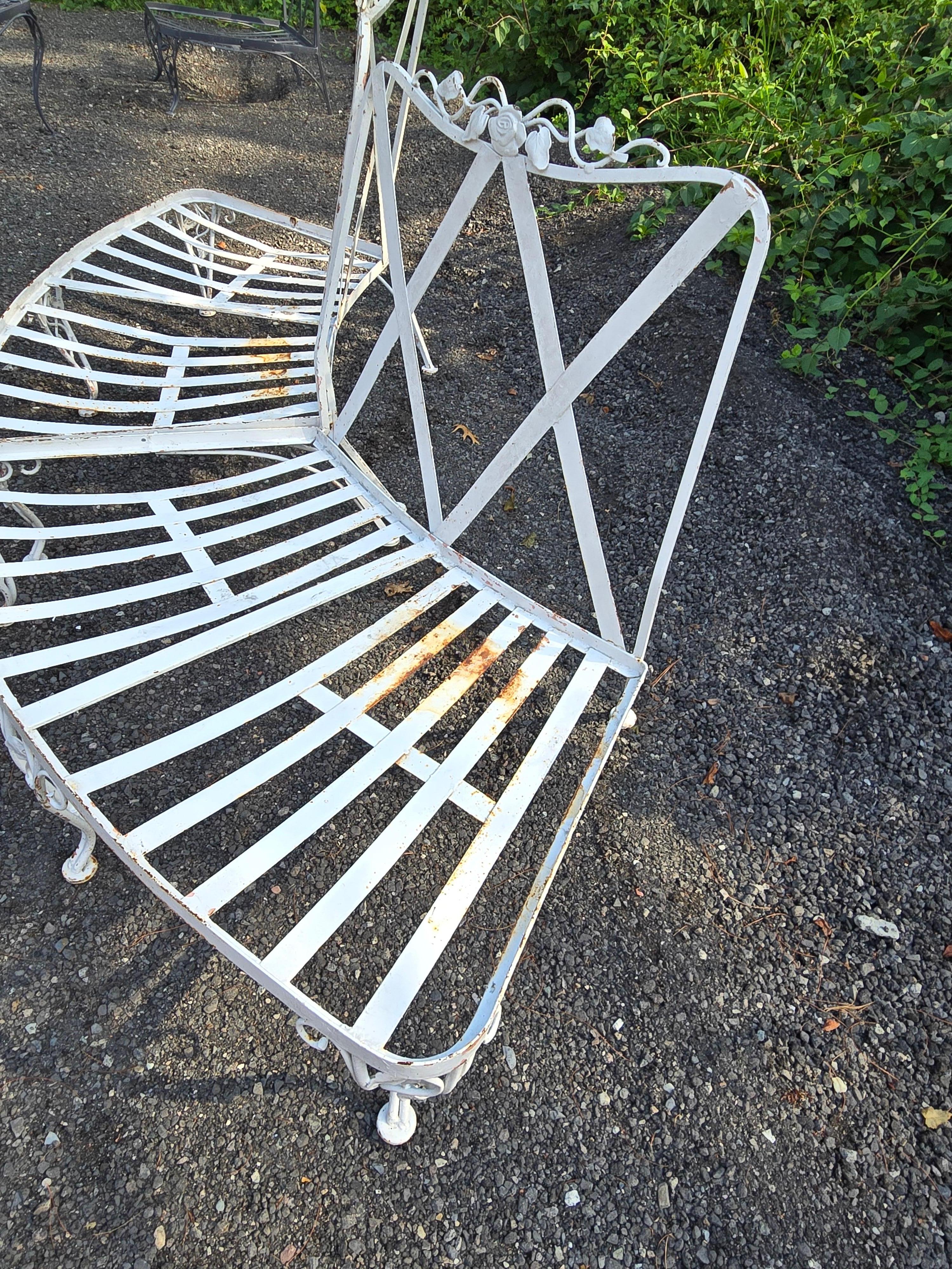 Woodard Wrought Iron Outdoor Patio Furniture For Sale 1