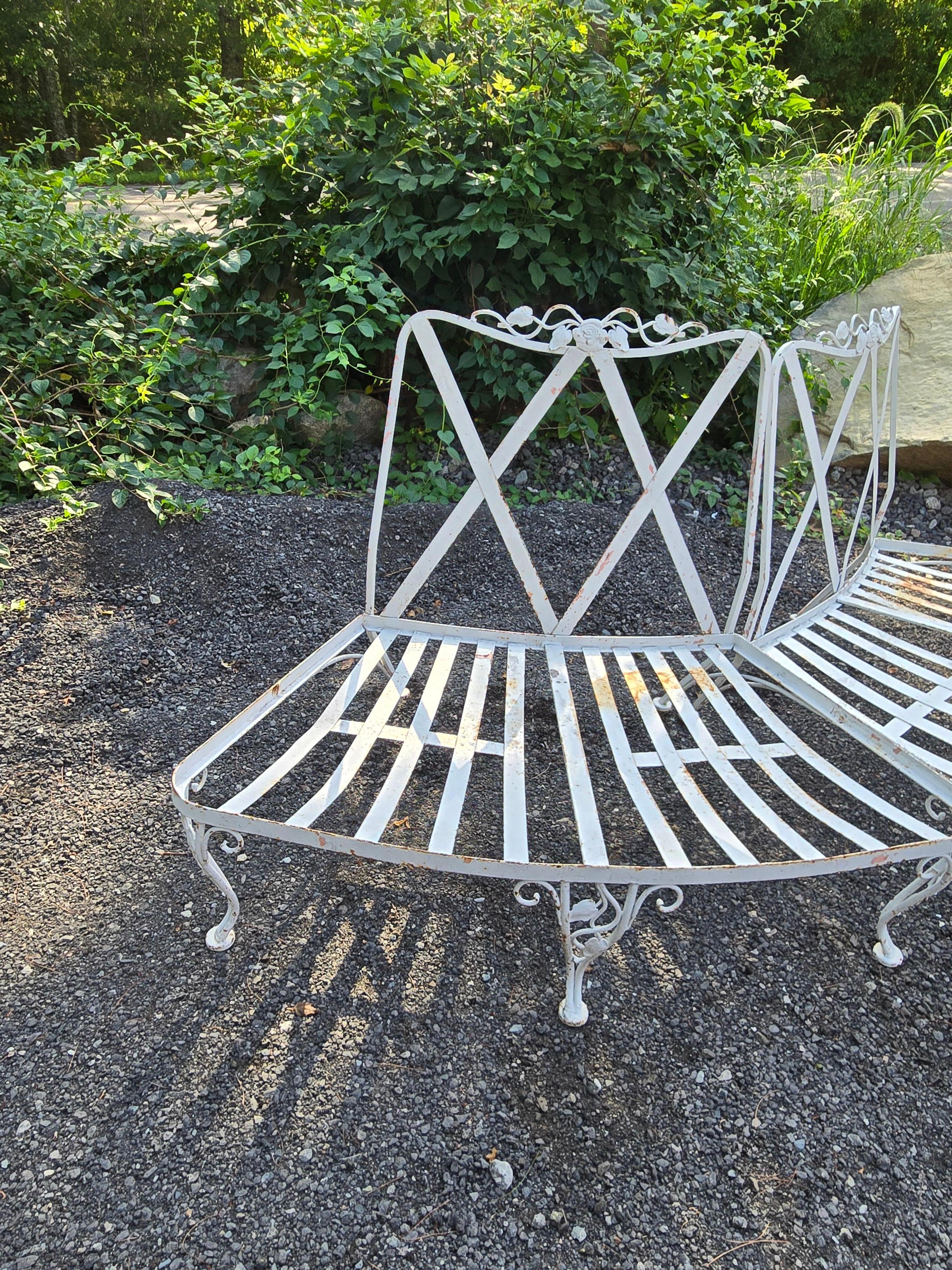 Woodard Wrought Iron Outdoor Patio Furniture For Sale 3