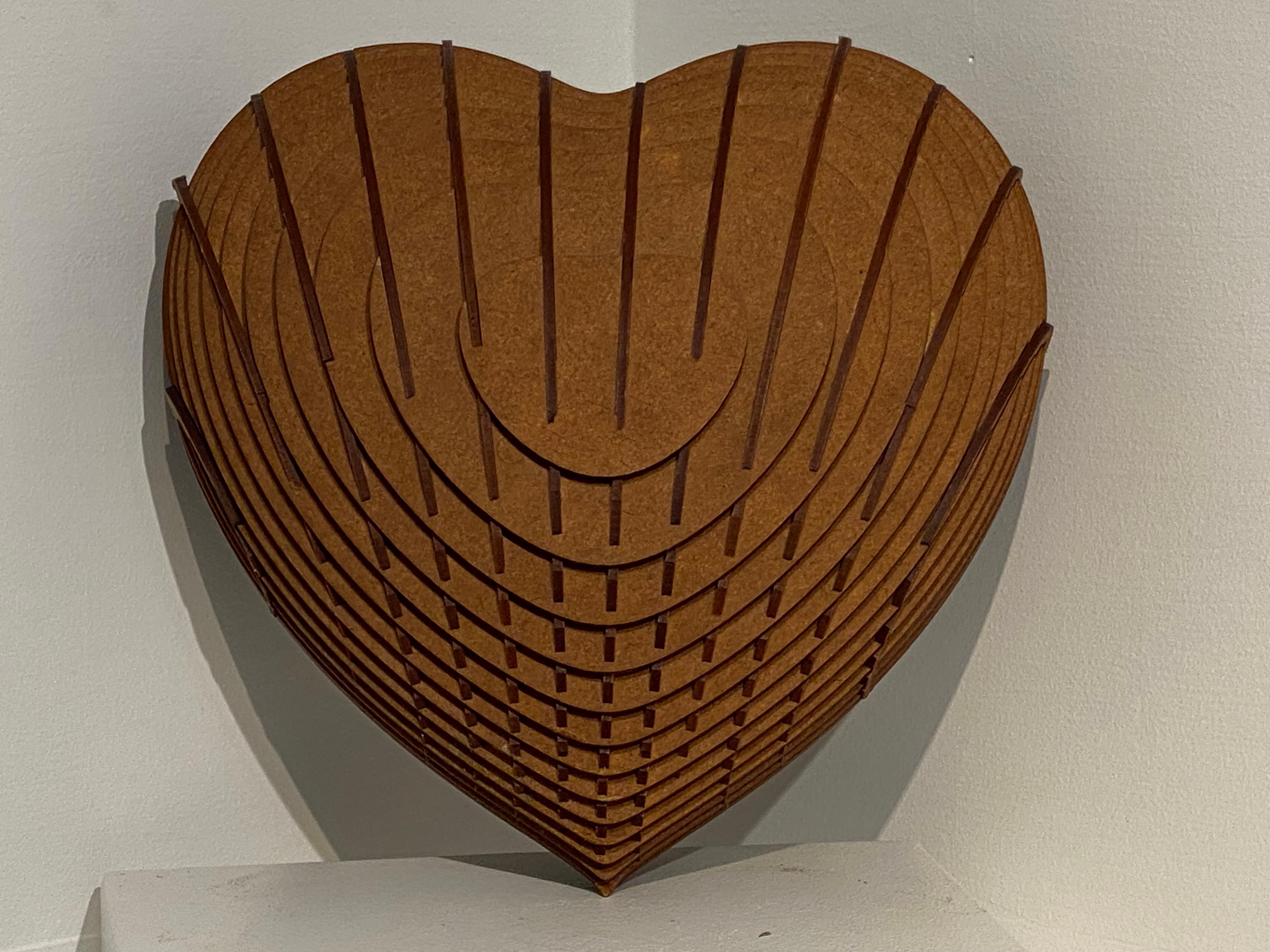 Plywood Exceptional Wooden Heart For Sale