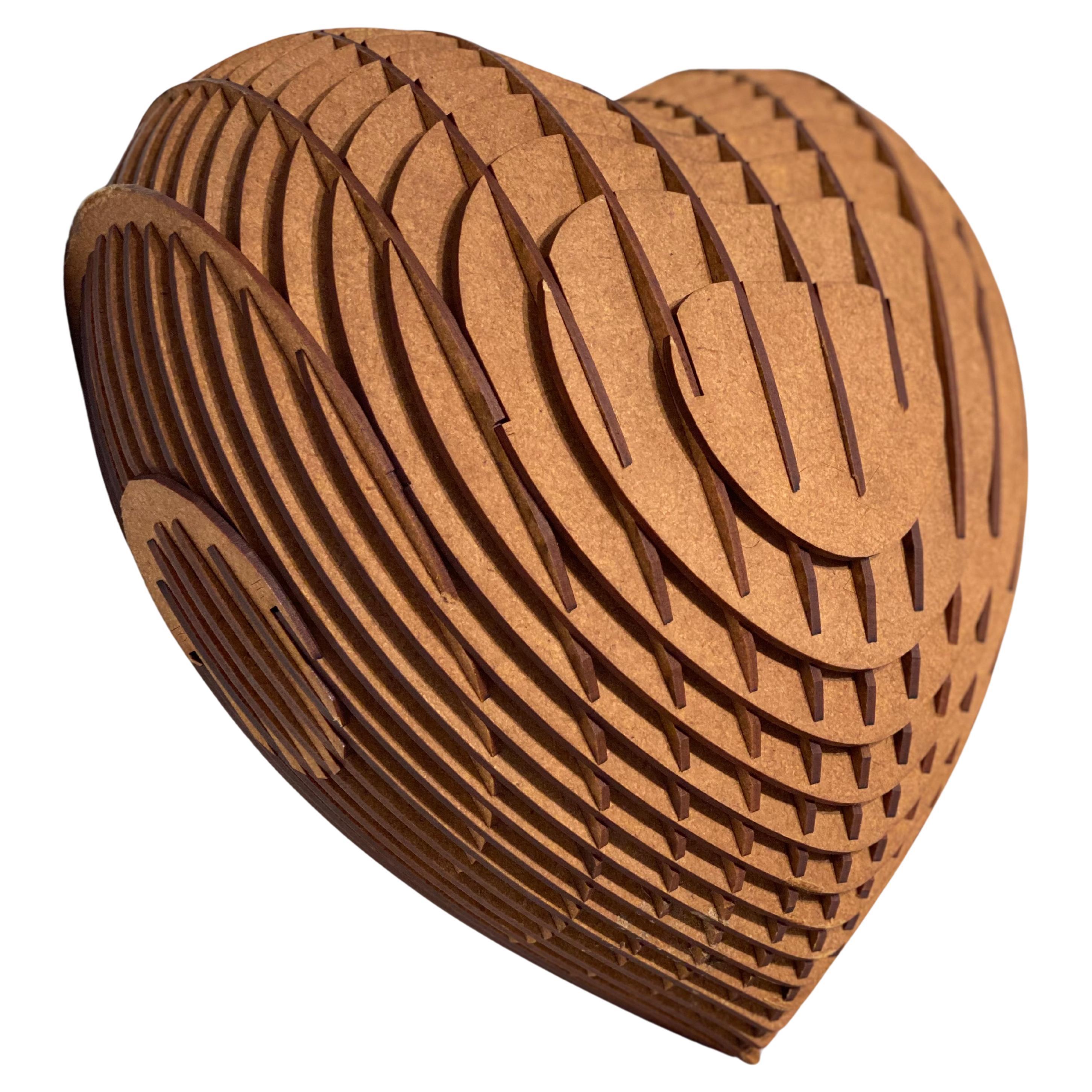 Corazón de madera excepcional
