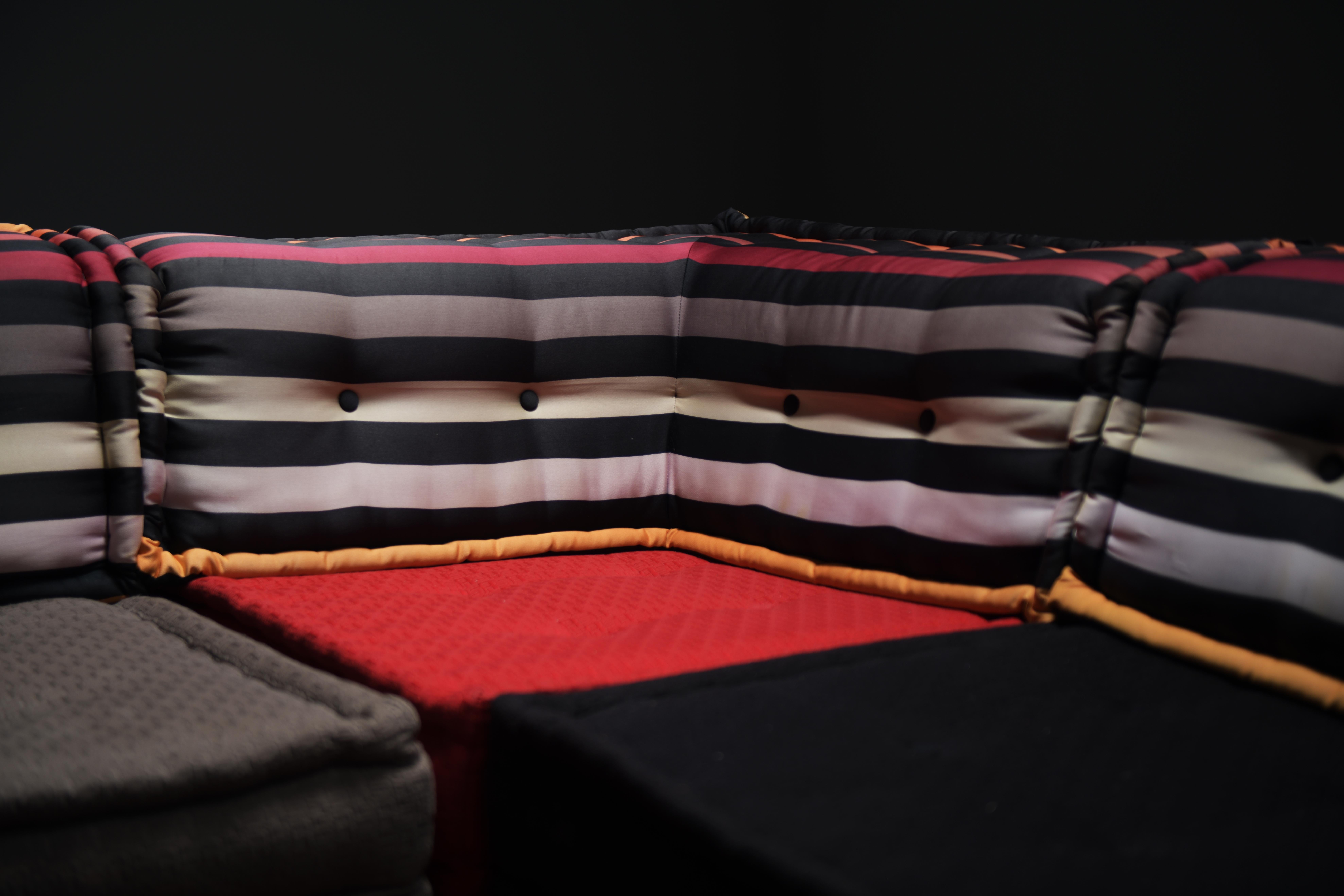 Exceptionnel canapé XL 'Sonia Rykiel' 2011 par Hans Hopfer pour Roche Bobois en vente 6