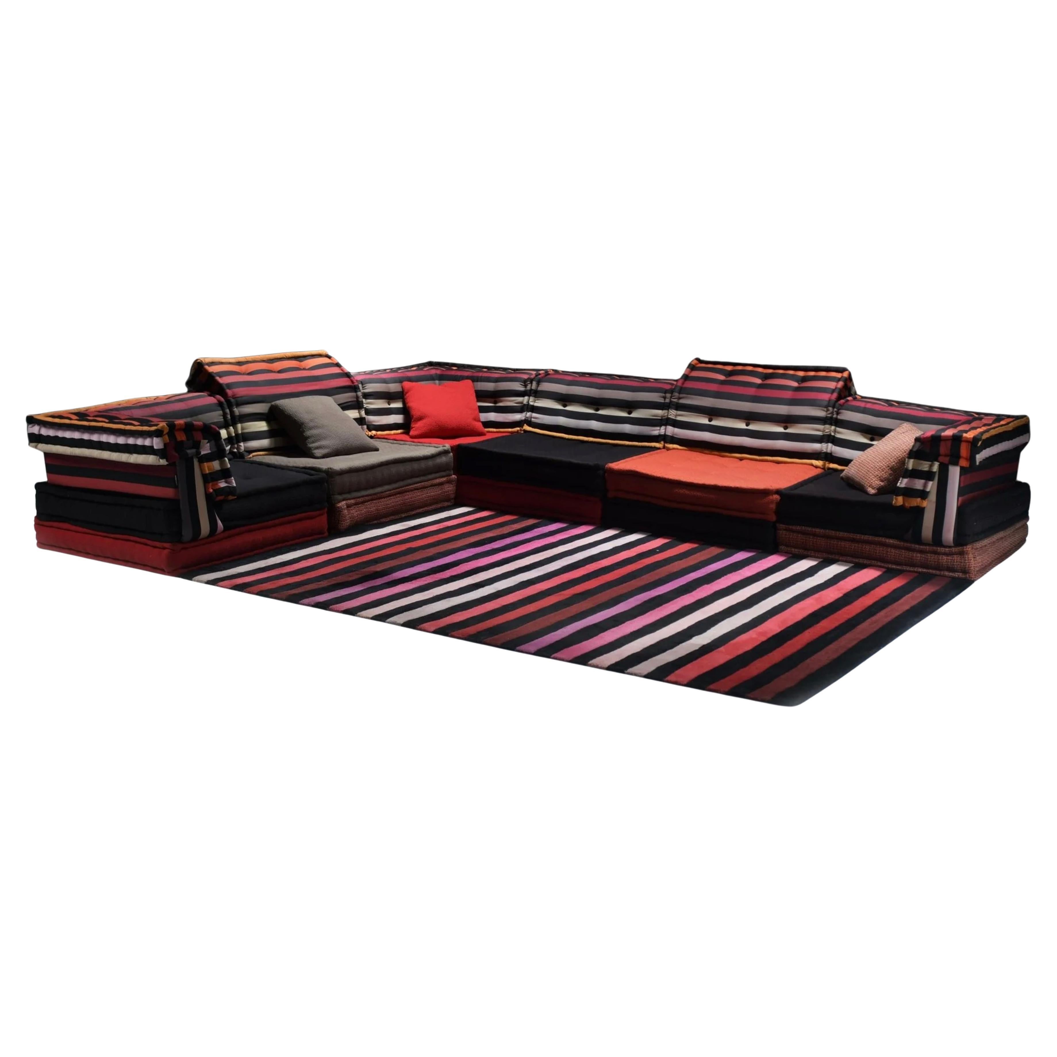 Exceptionnel canapé XL 'Sonia Rykiel' 2011 par Hans Hopfer pour Roche Bobois en vente