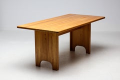 Exceptionnel service de salle à manger Yngve Ekström pour Swedese, 1950, nouveau bouclé rouge