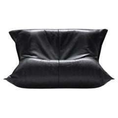 Exceptionnel canapé de salon YOKO en cuir original de Michel Ducaroy - Ligne Roset