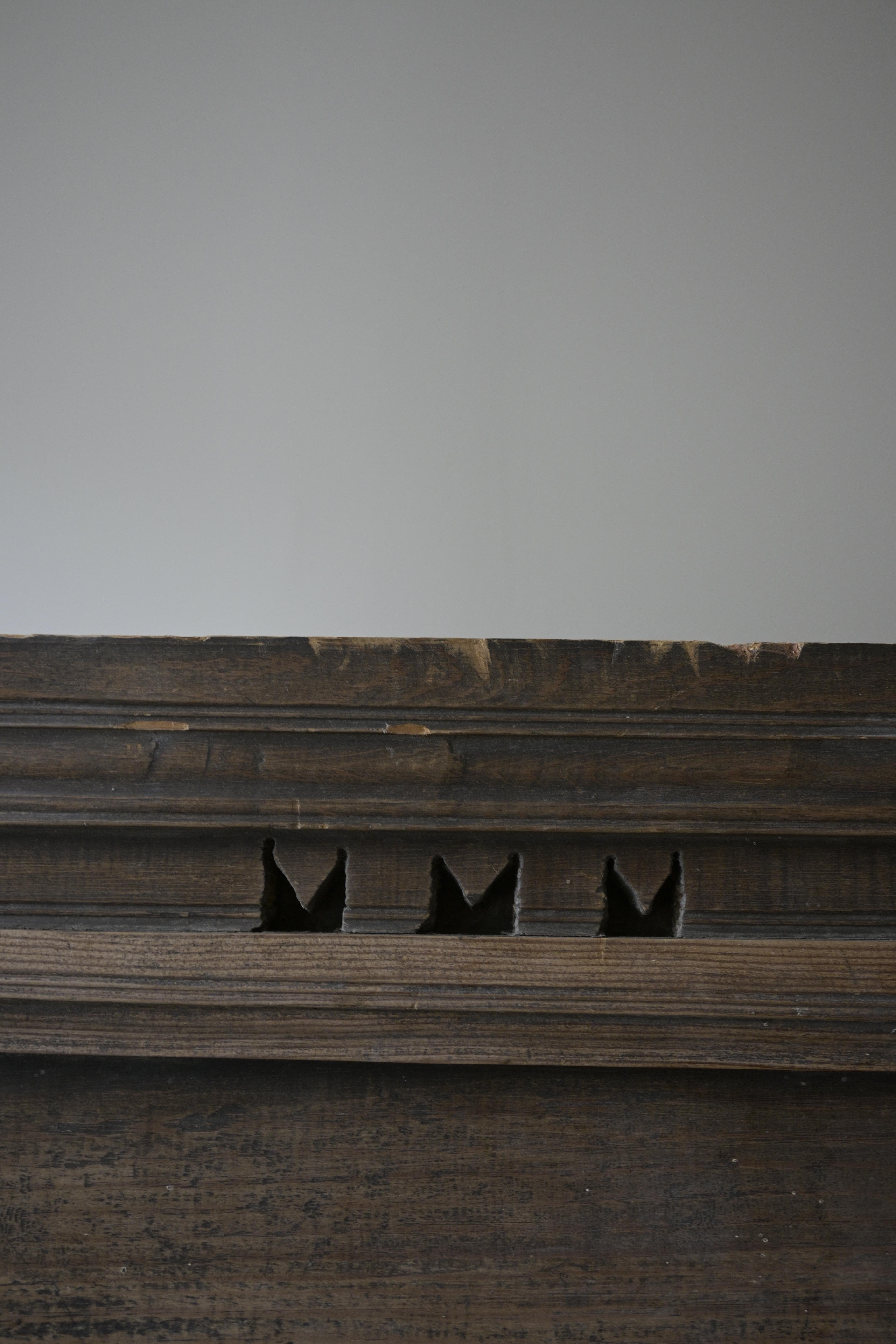 Exceptionally Early Swedish Primitive Cabinet, circa 1700–1730 For Sale 3