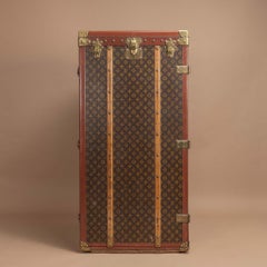 Exceptionally Large Louis Vuitton Wardrobe Trunk, circa 1955