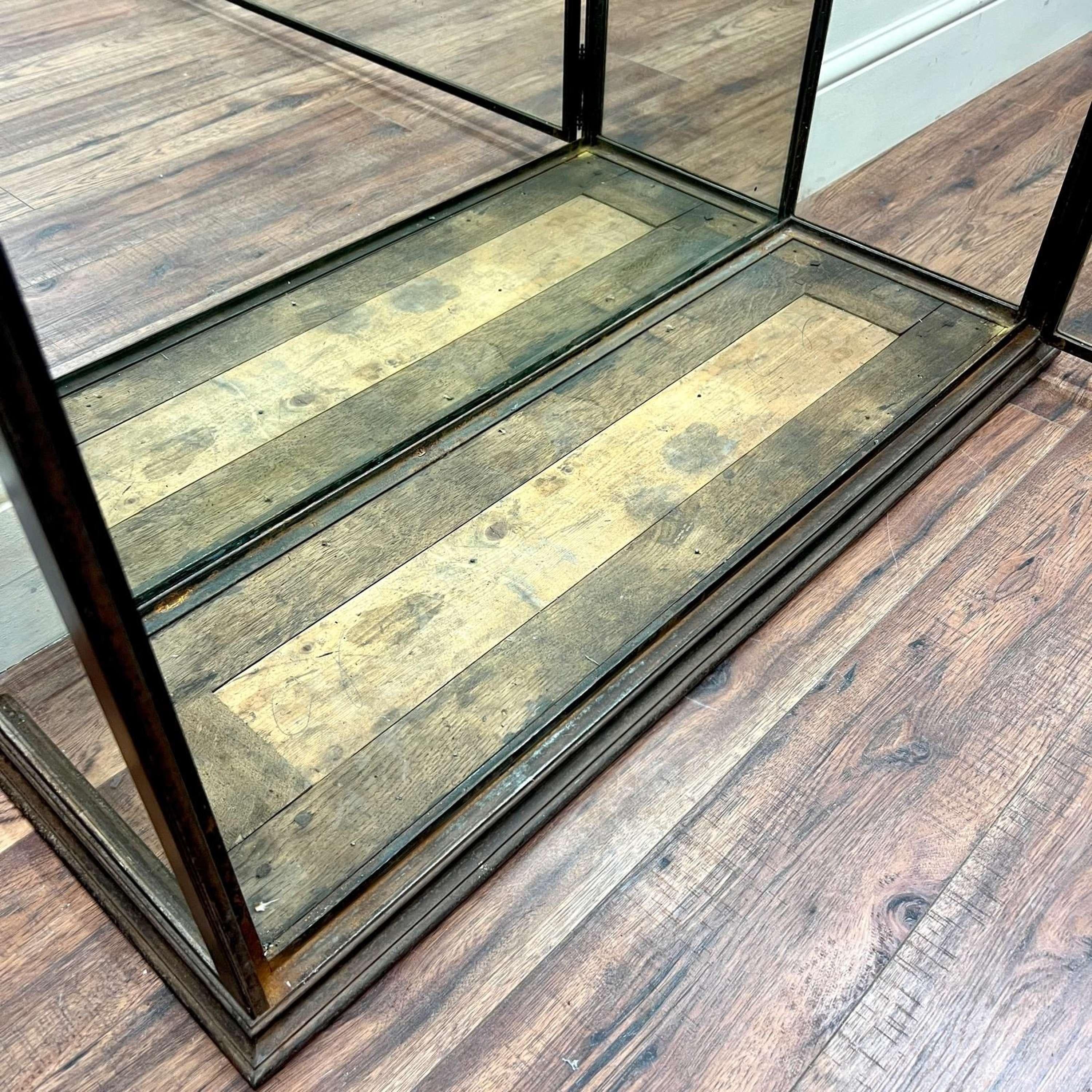 Exceptionally Large Scale French 19th Century Steel Apothecary Cabinet 16
