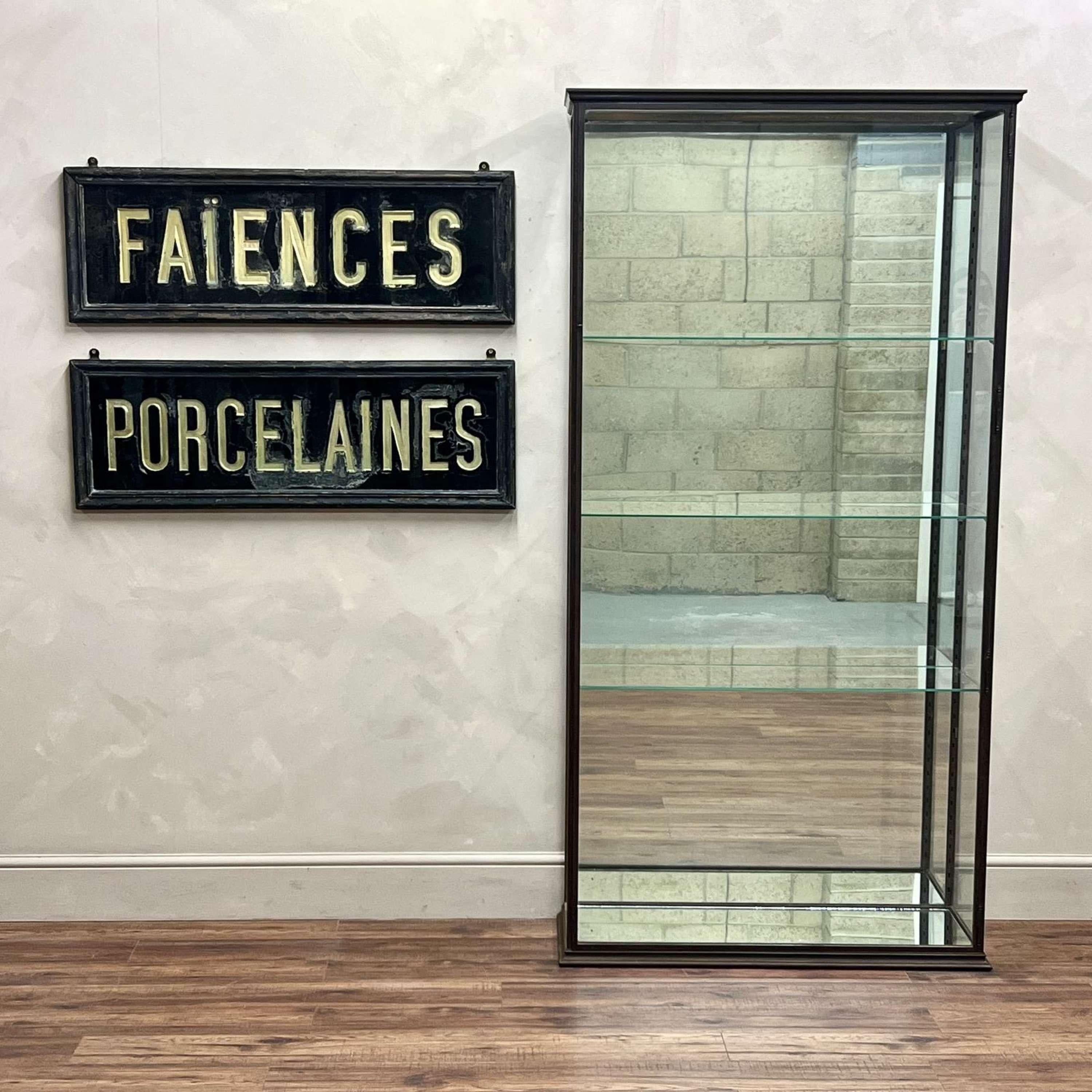 Exceptionally Large Scale French 19th Century Steel Apothecary Cabinet In Good Condition In Southampton, GB