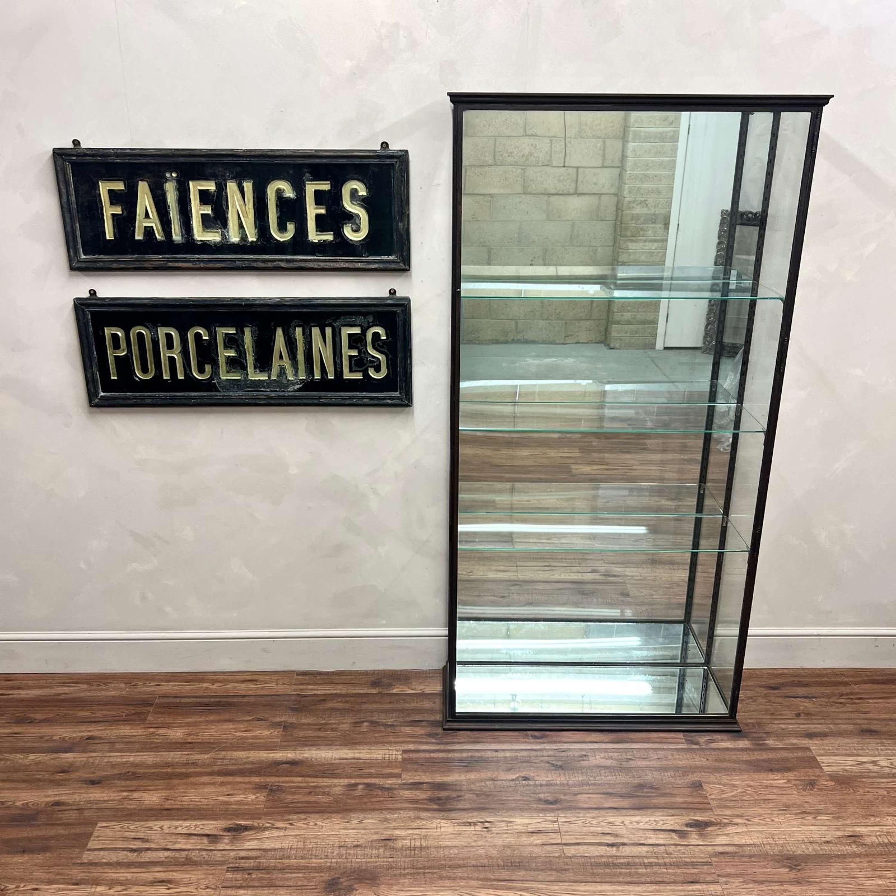 Exceptionally Large Scale French 19th Century Steel Apothecary Cabinet 1