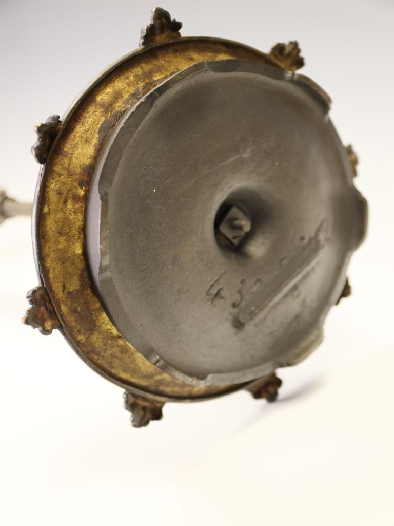 Exceptionally Ornate 19th-Century Bronze Fireside Stick Stand For Sale 13