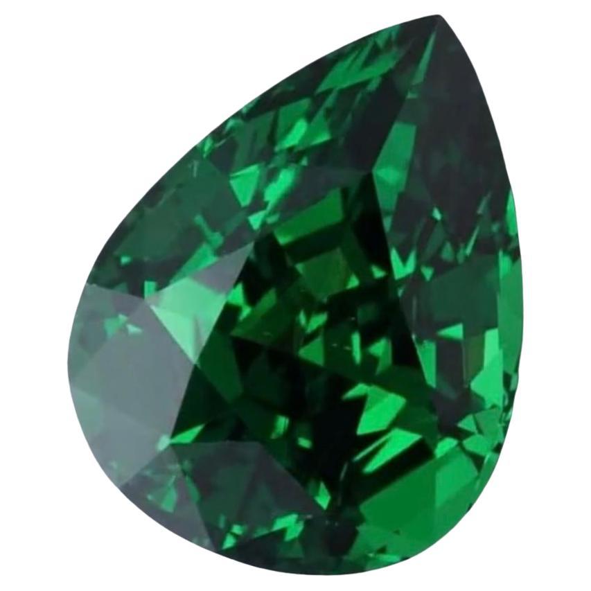 Exceptionally Rare 11.51 Carat Vivid Green Tsavorite Garnet, AGL “Classic” Quality

An extraordinary and exceptionally rare tsavorite garnet, this 11.51-carat vivid green gemstone represents the pinnacle of tsavorite. Perfectly precision-cut,
