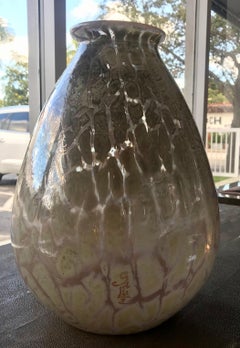 Exceptionally Rare Emile Galle Cased Glass Vase