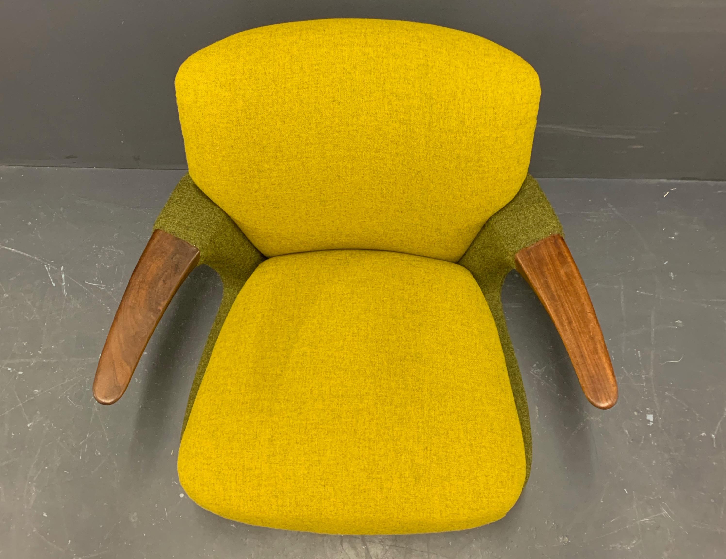 Teak Exceptionally Rare, Possibly Unique Ib Kofod-Larsen Chair For Sale