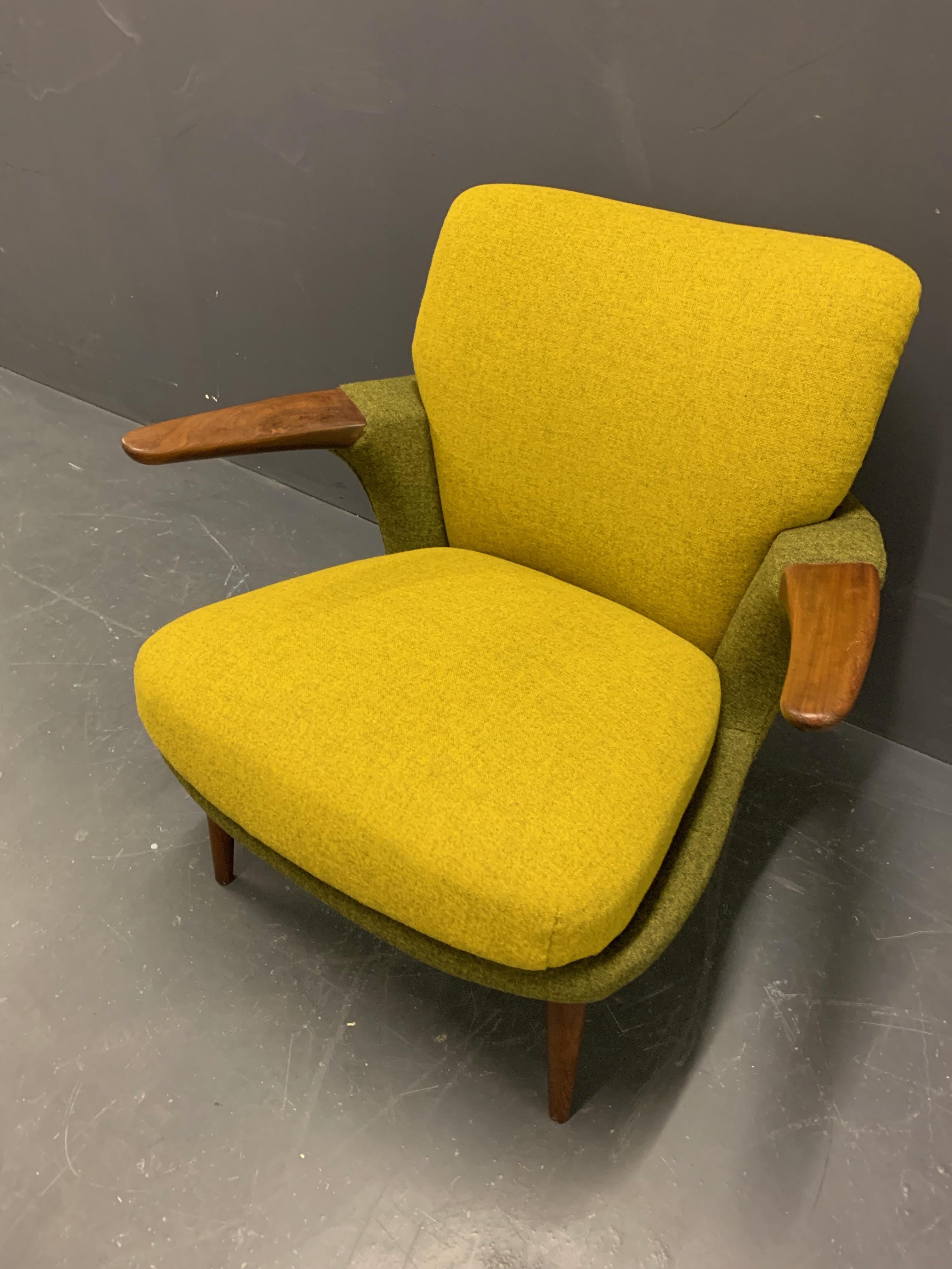 Exceptionally Rare, Possibly Unique Ib Kofod-Larsen Chair For Sale 1