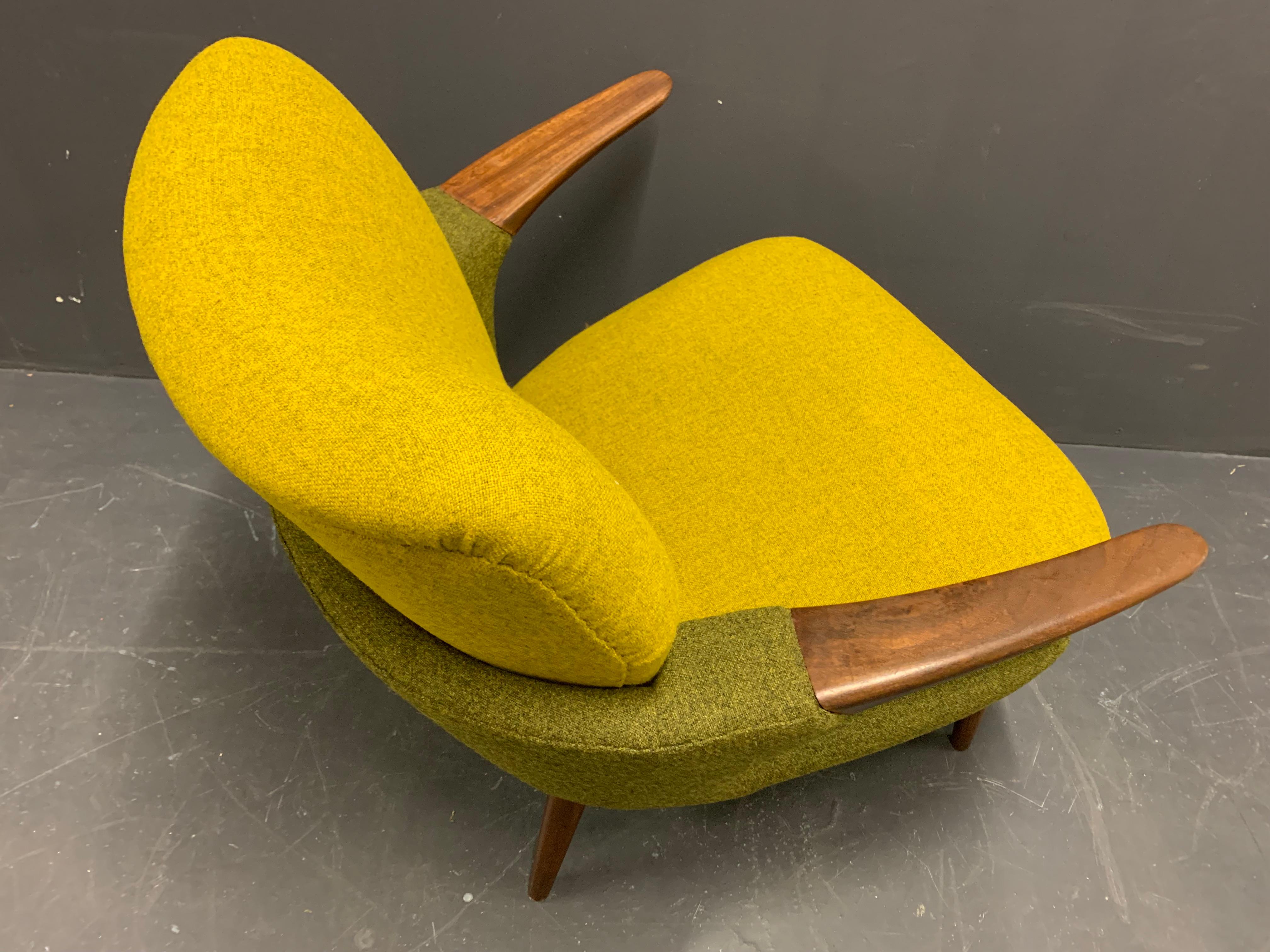 Danish Exceptionally Rare, Possibly Unique Ib Kofod-Larsen Chair For Sale