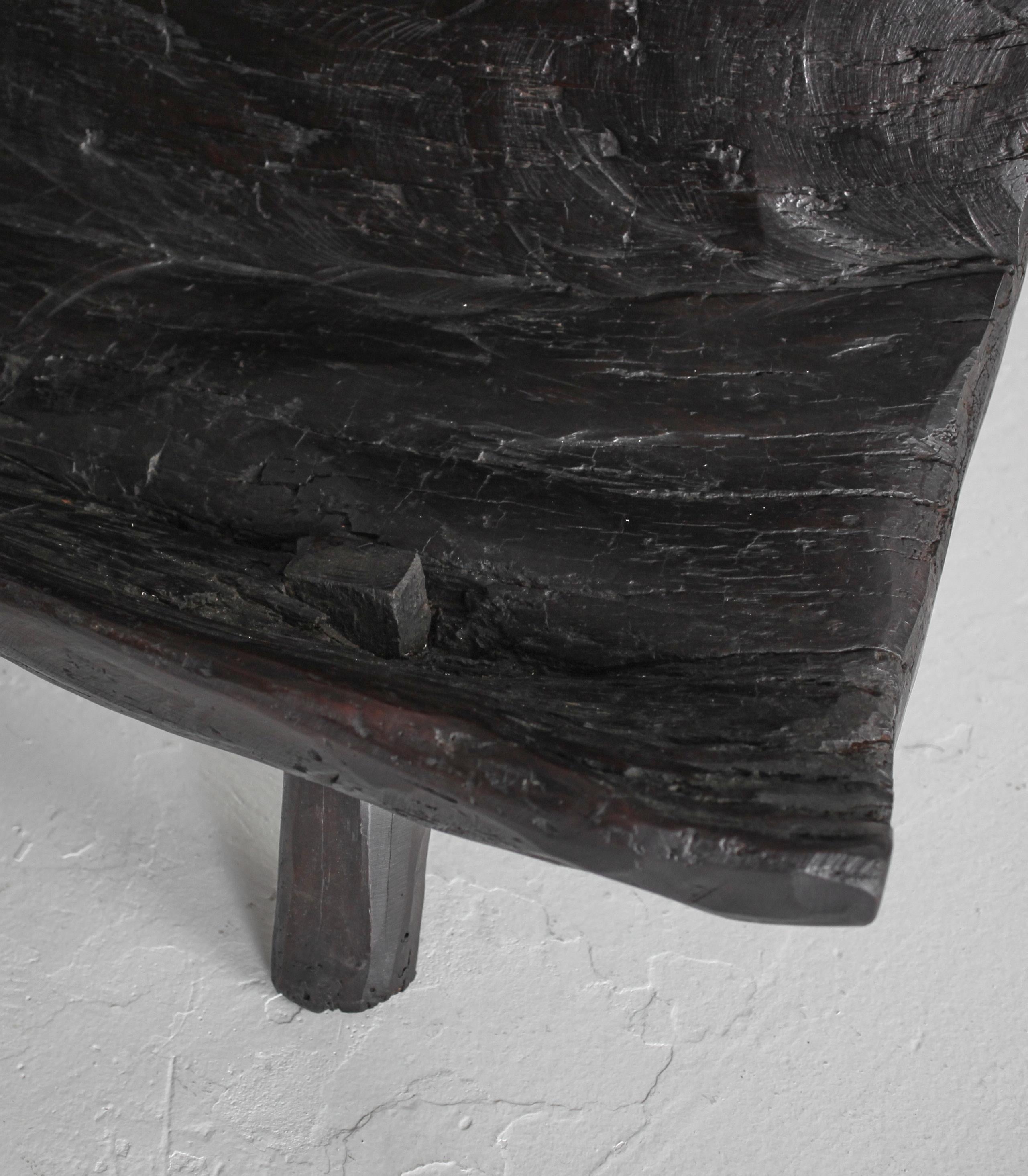 Excepcionalmente Raro Banco Ibérico Primitivo Wabi Sabi de principios del XIX en venta 2