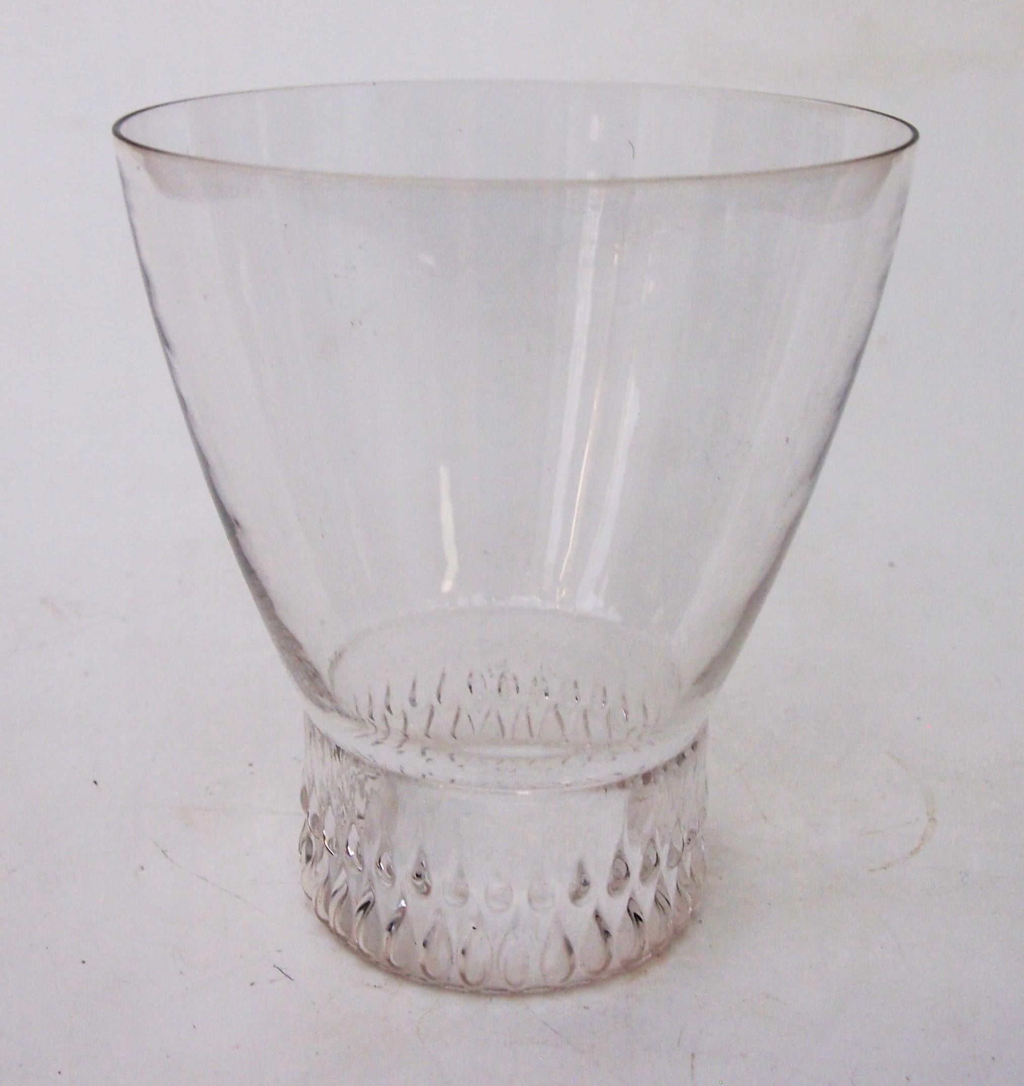 Art Nouveau Exceptionally Rare Rene Lalique signed Clos St Odile glass 1922 For Sale