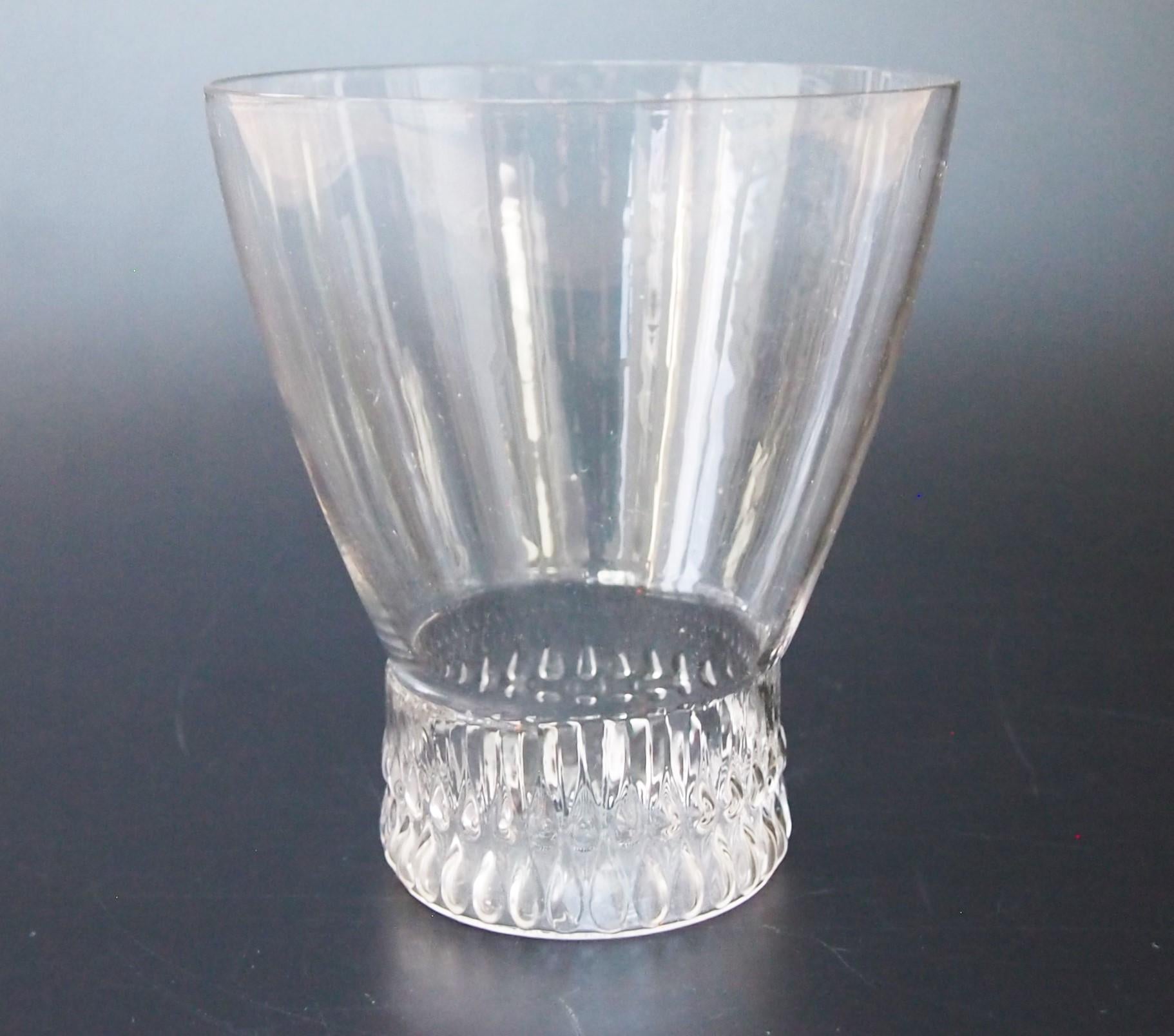 Early 20th Century Exceptionally Rare Rene Lalique signed Clos St Odile glass 1922 For Sale