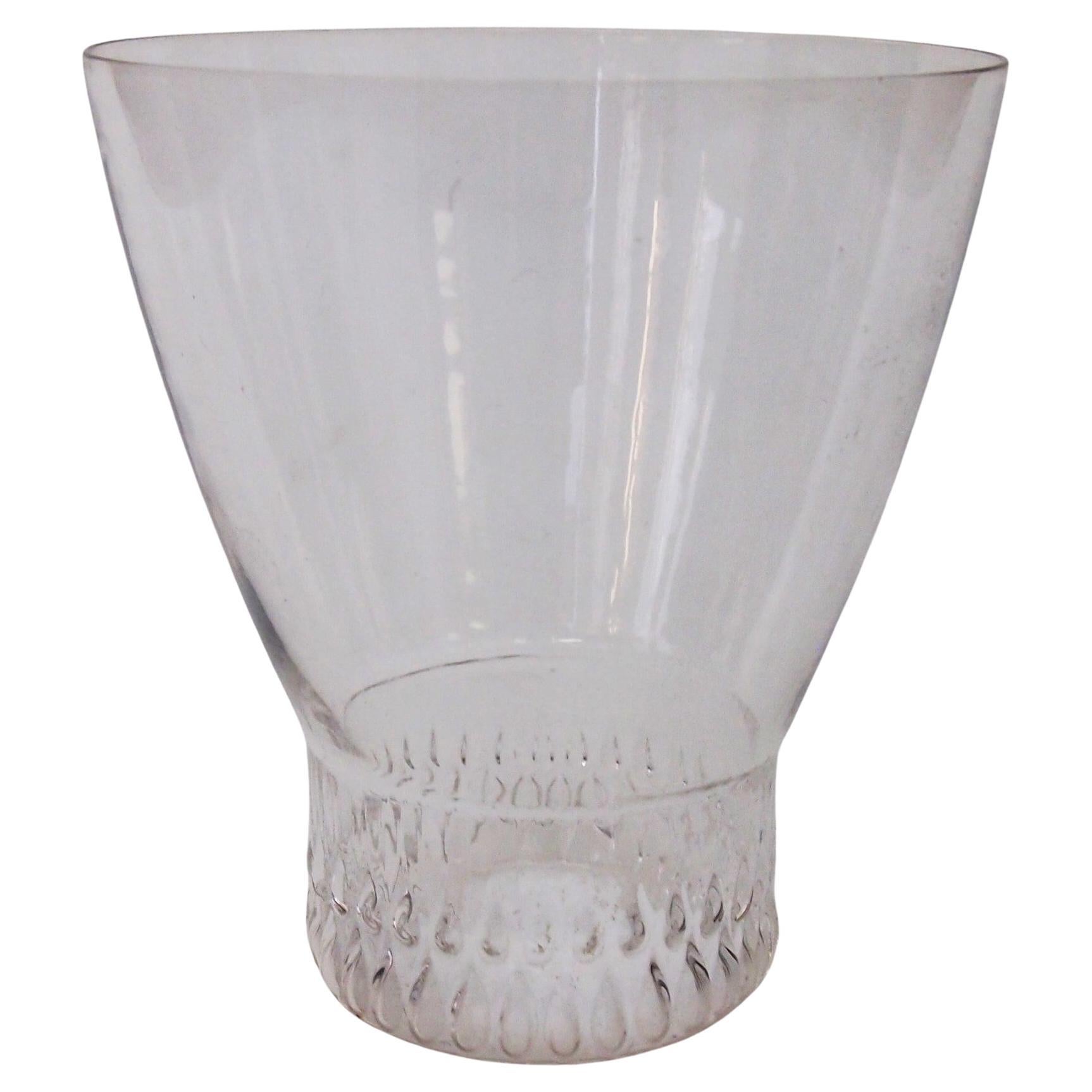 Exceptionally Rare Rene Lalique signed Clos St Odile glass 1922
