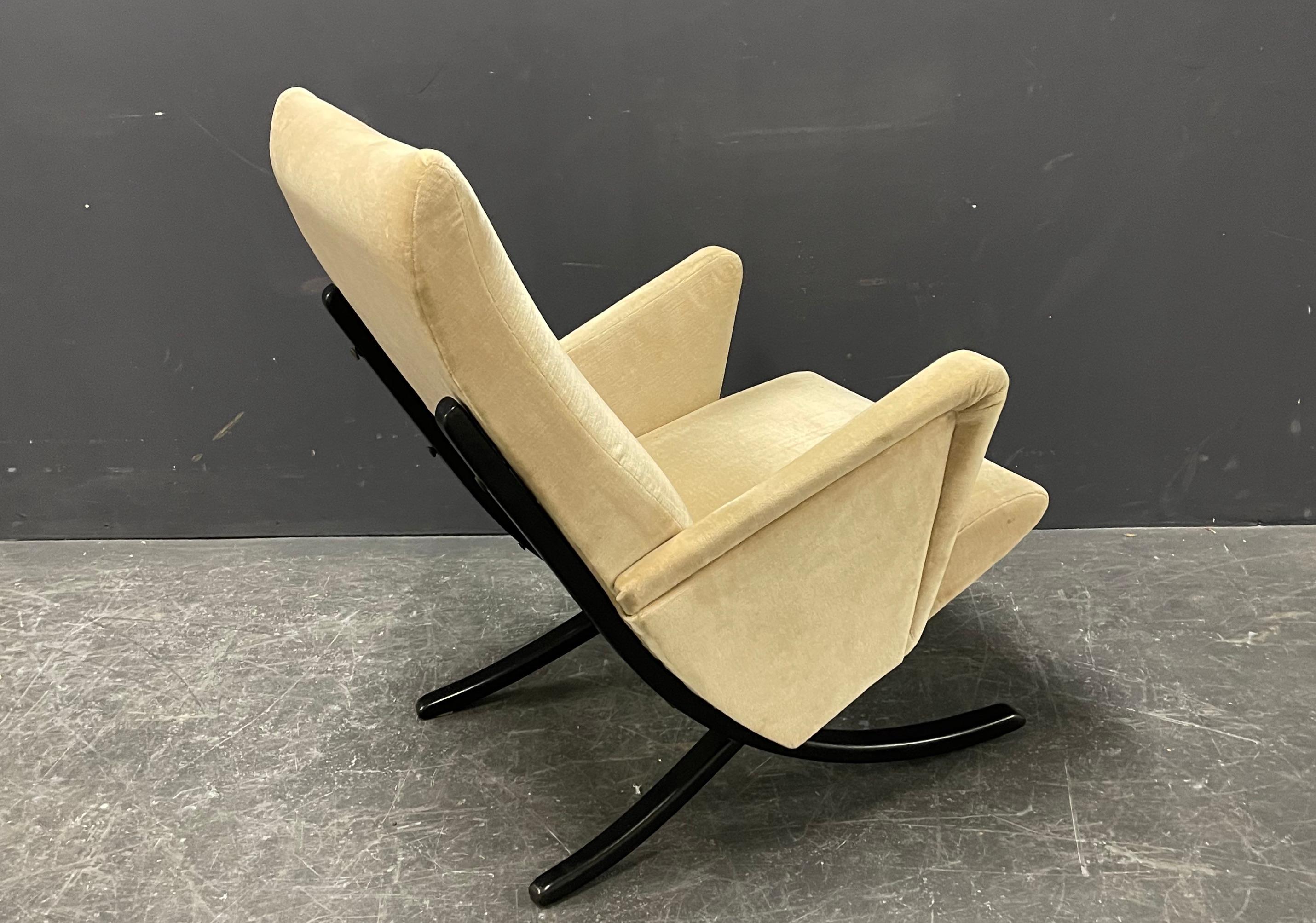 Exceptionally Rare Set of 2 Lounge Chairs by Arnold Bode For Sale 2