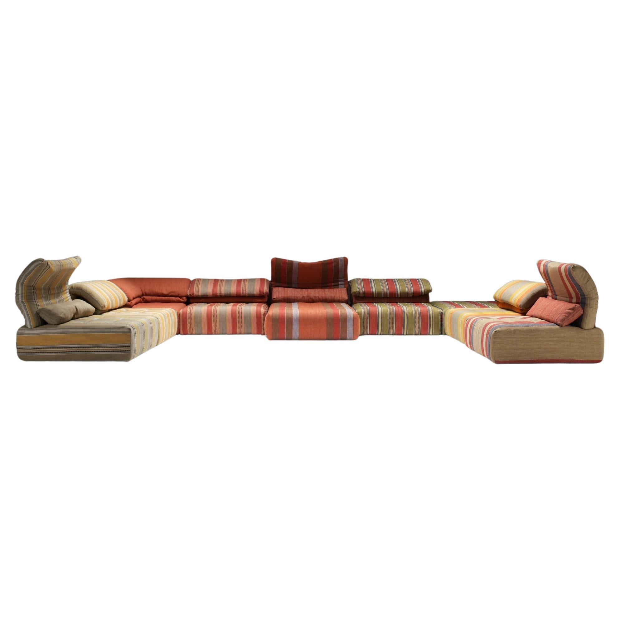 Exceptionally rare XL Voyage Immobile ‘Carpe Diem’ sofa by Roche Bobois France