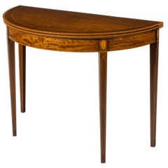 Exceptionally Smart Late 19th Century Mahogany Card Table