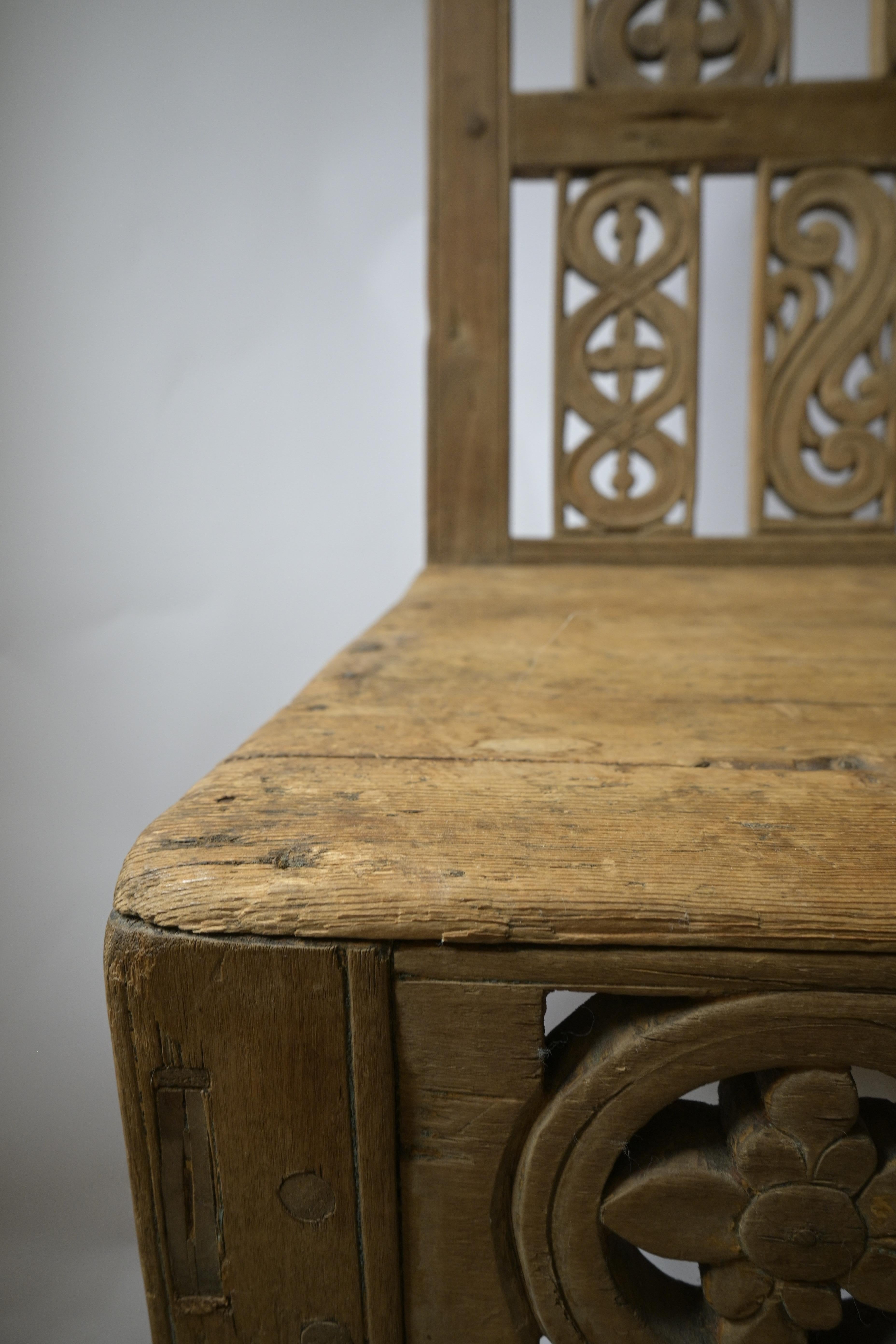 Exceptionel Chair from Telemark, Norway ca 1750 4