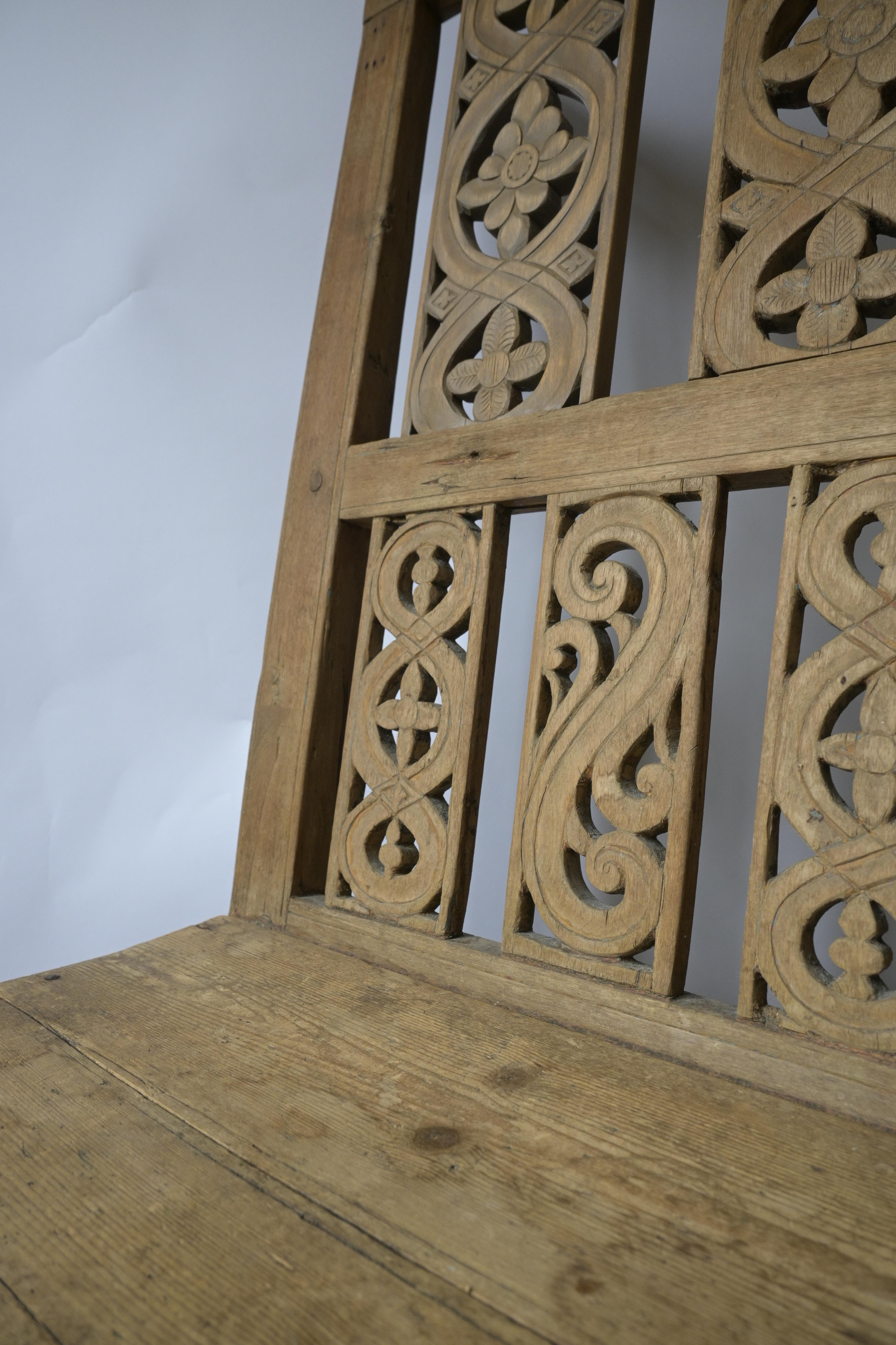 Exceptionel Chair from Telemark, Norway ca 1750 5