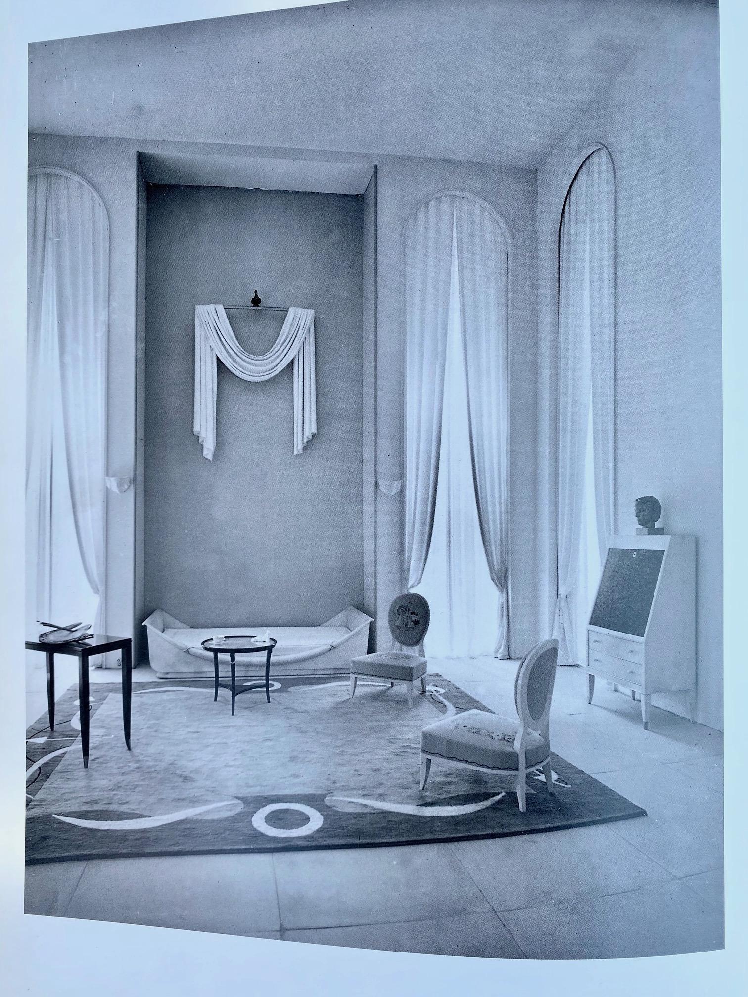 Mid-20th Century Exceptionnal and Unique Parmchment Daybed by André Arbus