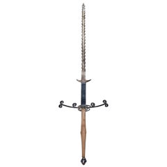 Exceptional Two-Handed Sword, 16th Century