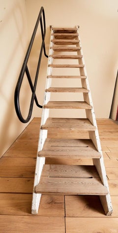 Exceptionnel stairs "Cité radieuse" by Charles Edouard Jeanneret, Le Corbusier.