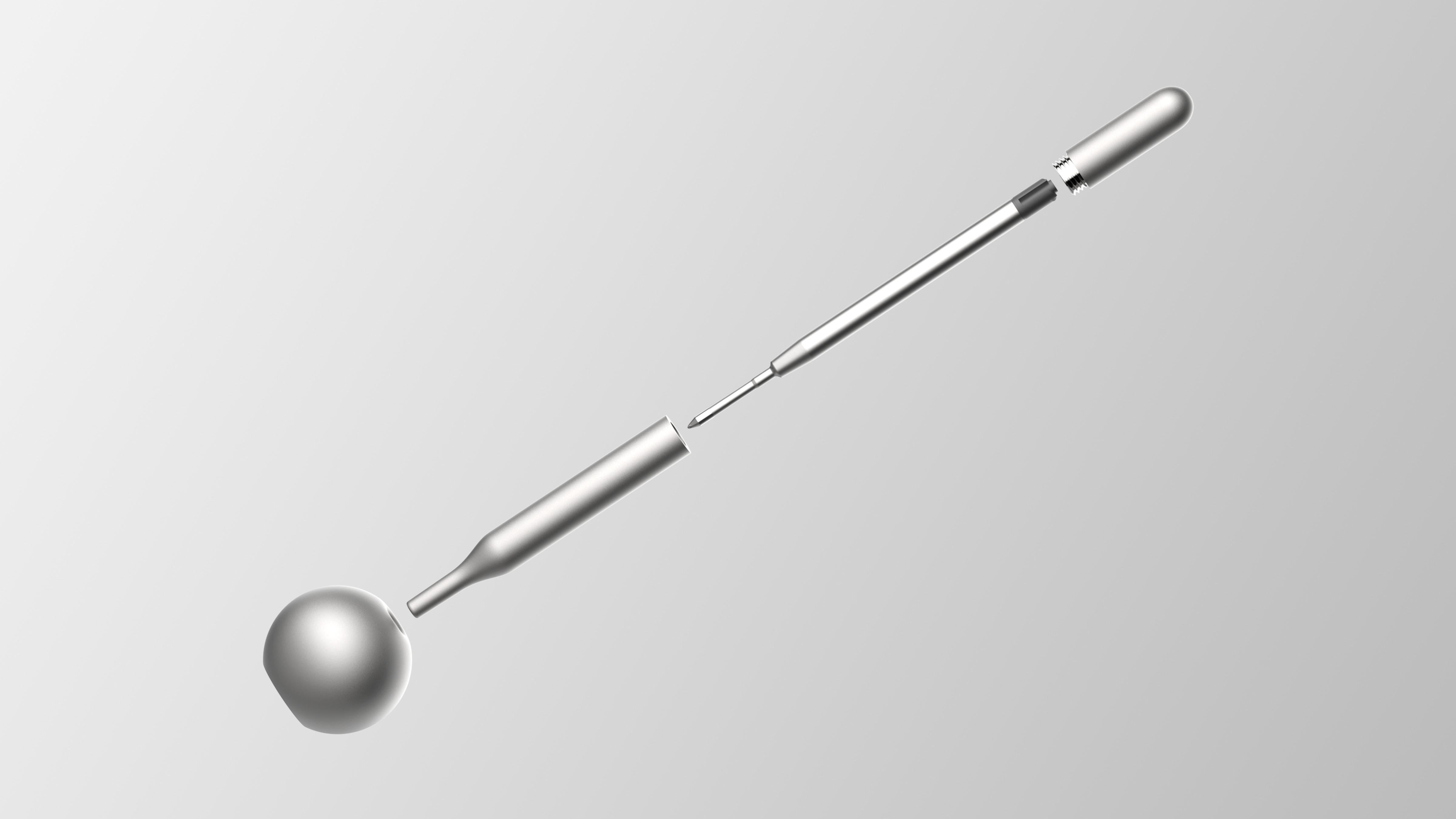 Post-Modern Exclamation Pen by Essesi For Sale