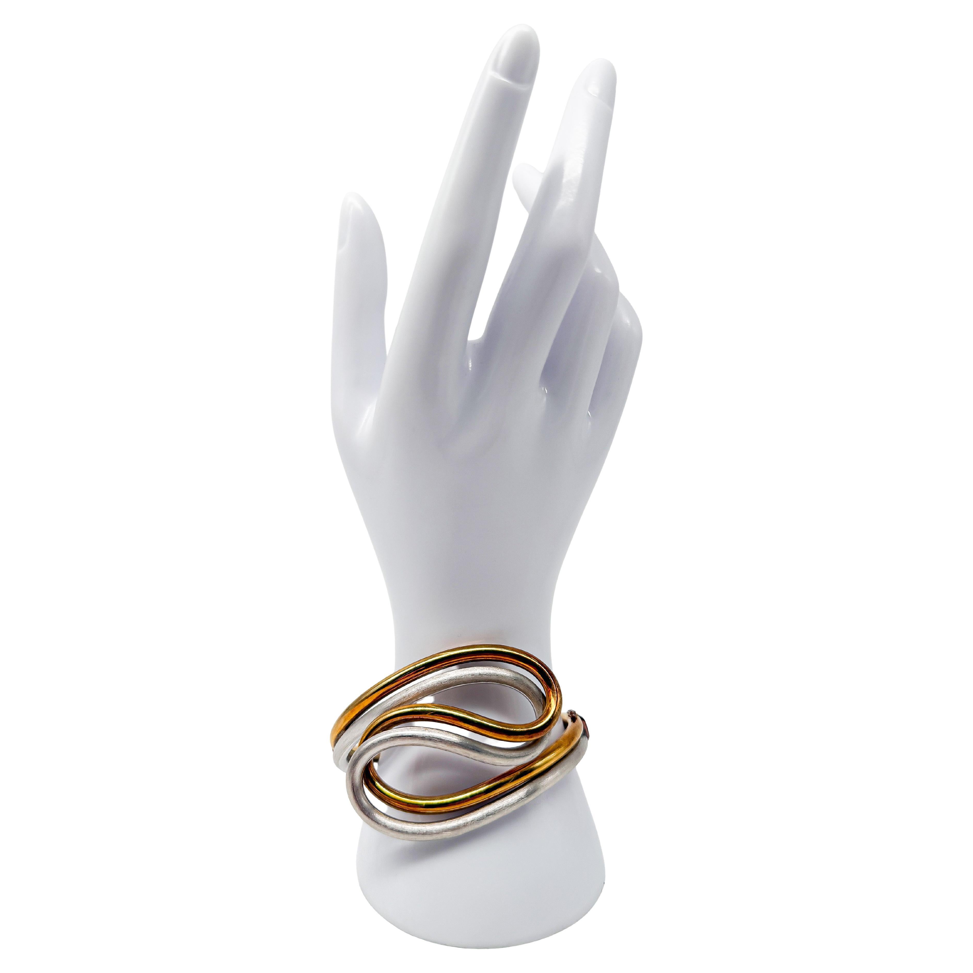 Bracciale esclusivo degli anni
70 di Kollmar
Jourdan Pforzheim - 14K White
Yellow Gol